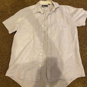 Saks fifth avenue shirt sleeve dress shirt